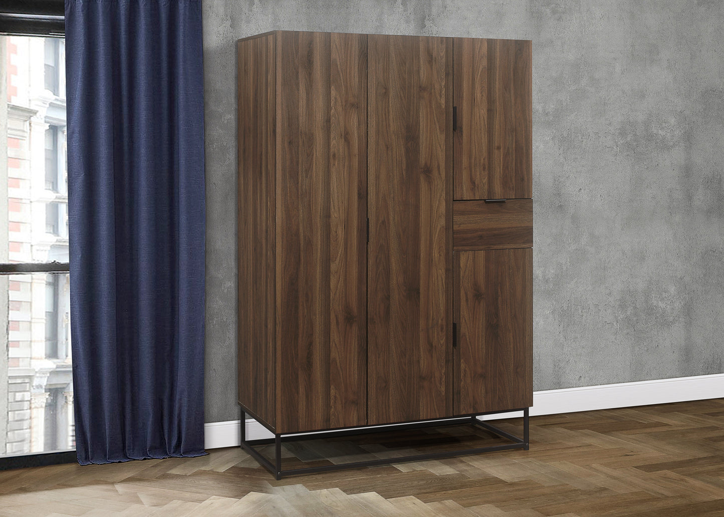 Houston 4 Door Wardrobe-1