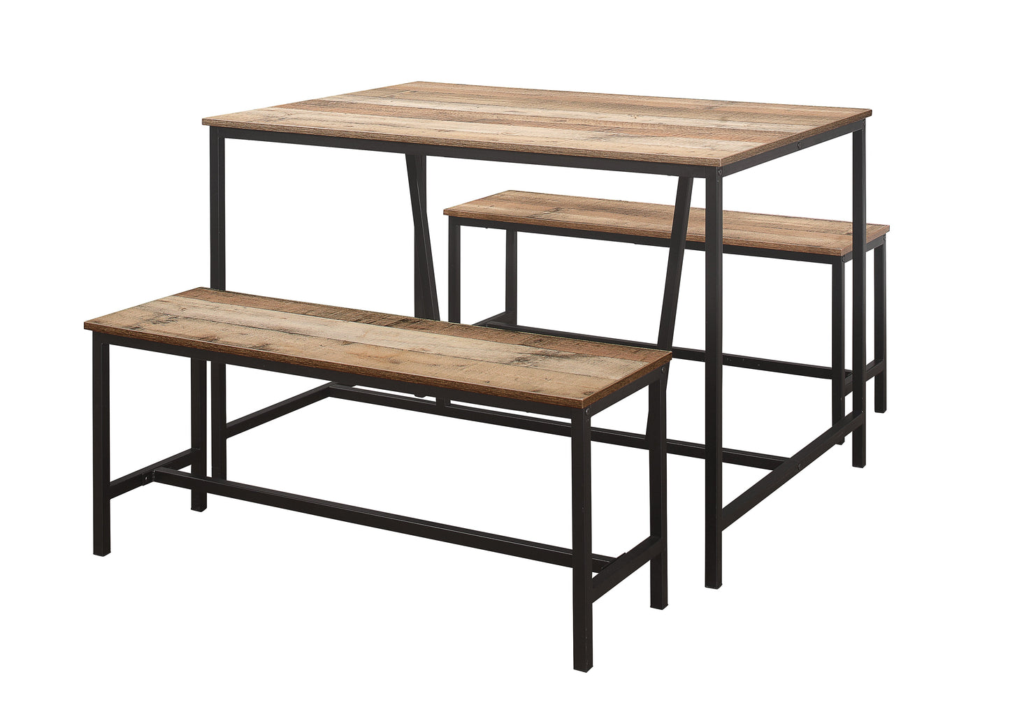 Urban Dining Table & Bench Set-3