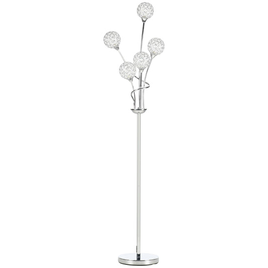 Crystal Floor Standing Lamp