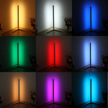 Nordic RGB Corner Floor Lamp Modern Simple