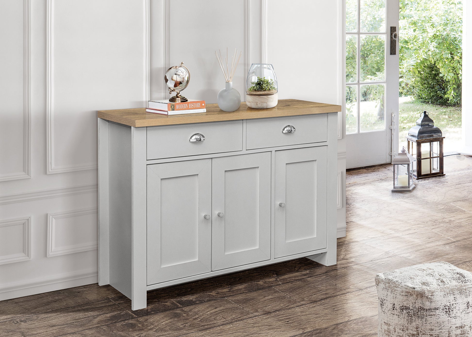 Highgate 3 Door 2 Drawer Sideboard-0