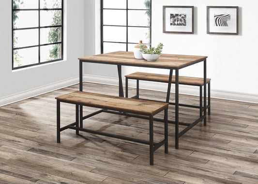 Urban Dining Table & Bench Set-0