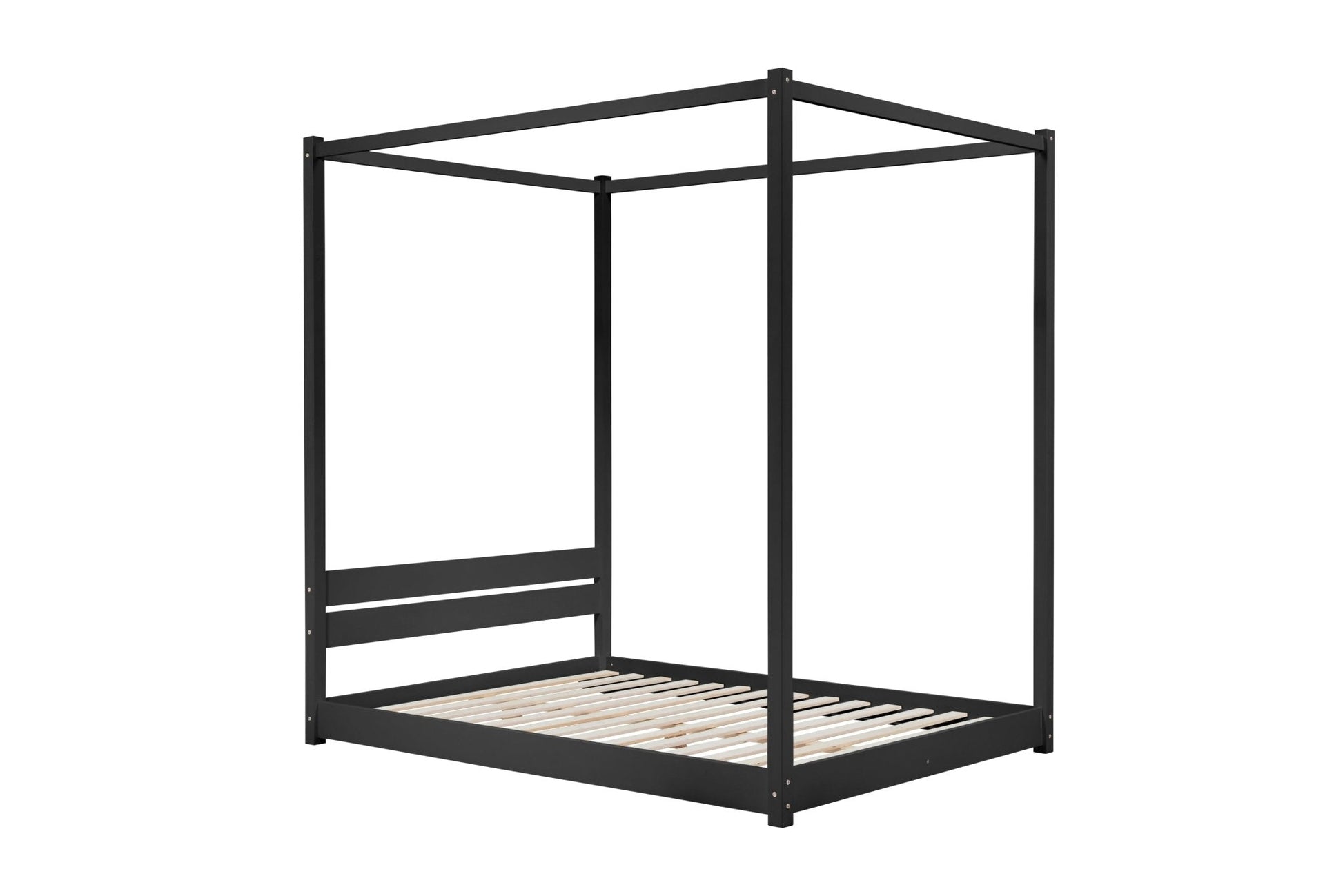 Darwin Four Poster King Bed Black-4