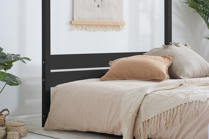 Darwin Four Poster King Bed Black-3