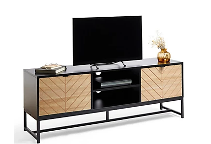 VonHaus Chevron TV Unit - Elite Casa Furniture
