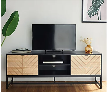 VonHaus Chevron TV Unit - Elite Casa Furniture