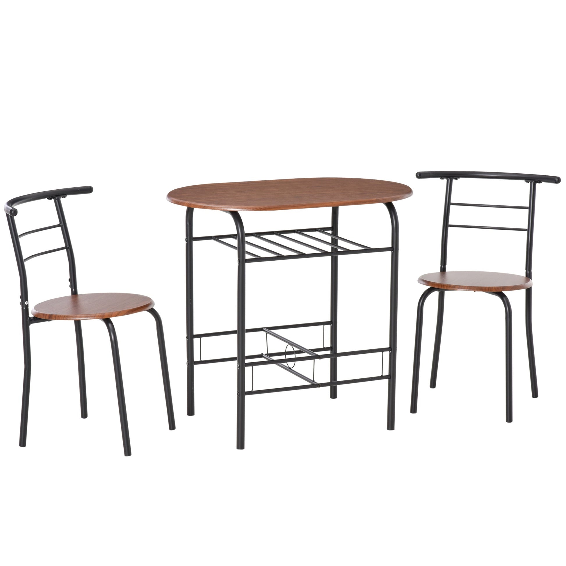 MDF 2 Person Dining Table Set 2-Seater Bar Stool and Table Set-0